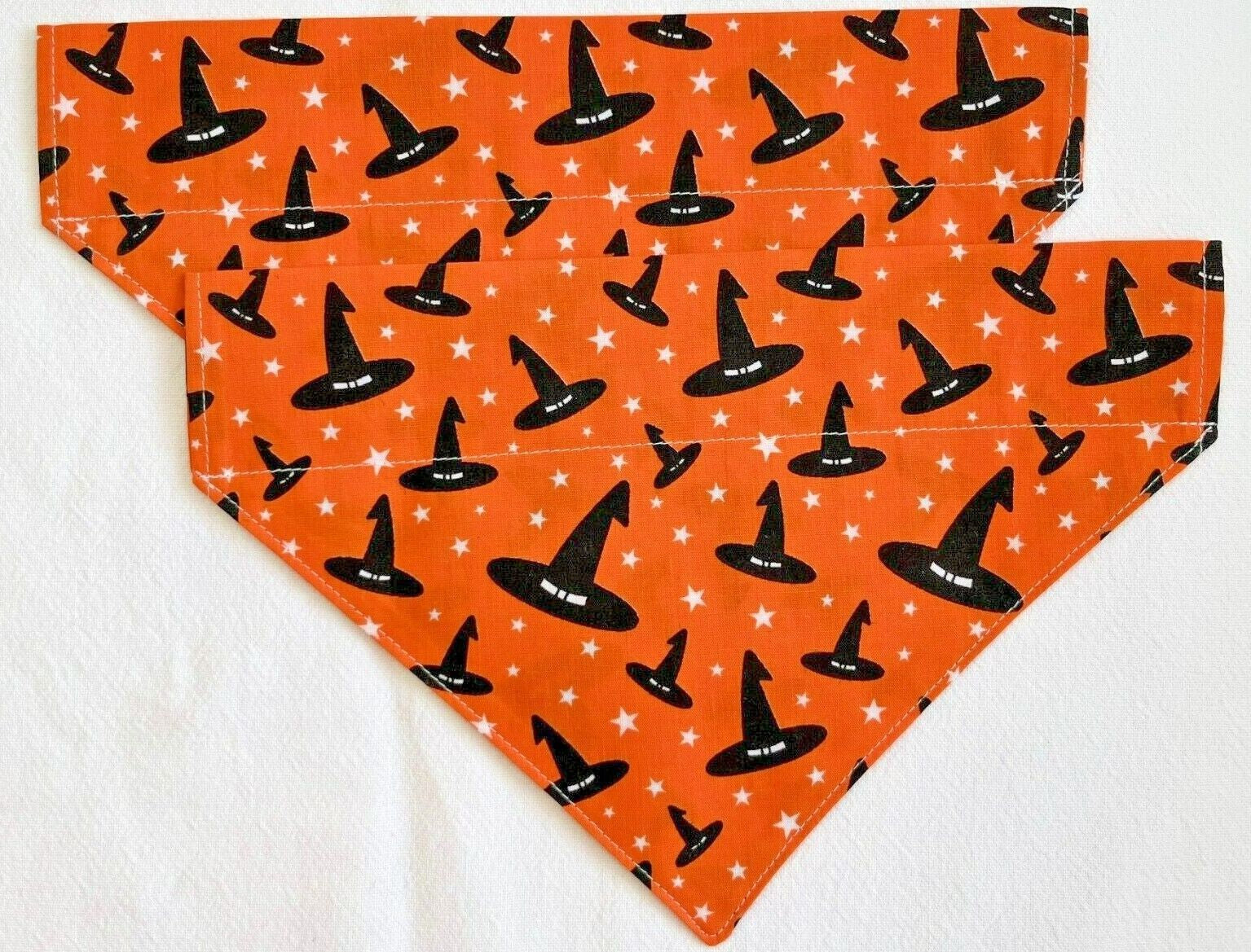 Handmade Charity Halloween Dog Bow and Bandana - Available in Multiple Sizes - Made in the UK