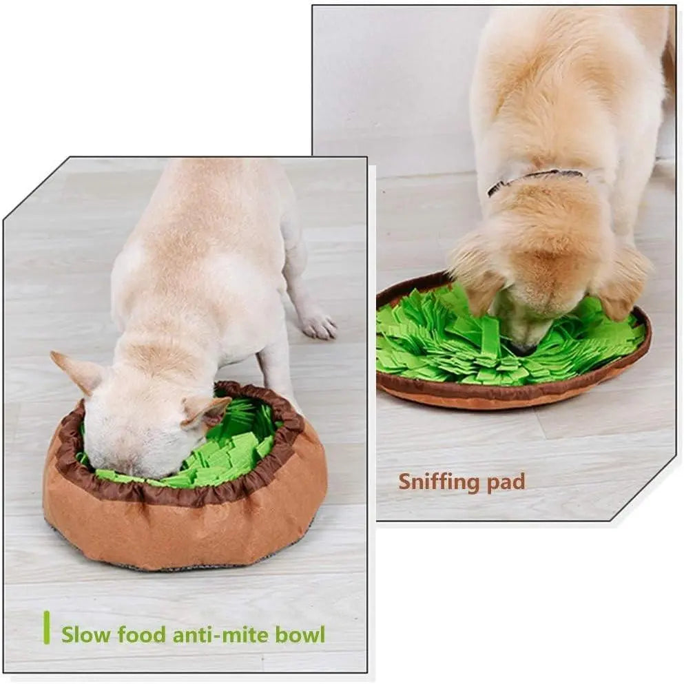 Interactive Pet Snuffle Mat for Dogs and Cats - Enhances Foraging Skills and Reduces Boredom, Ideal for Indoor and Outdoor Use, Travel-Friendly Treat Dispenser