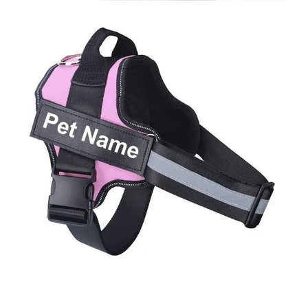 Pawstoclaws Customizable Reflective Adjustable No-Pull Dog Harness