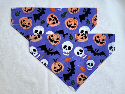 Handmade Charity Halloween Dog Bow and Bandana - Available in Multiple Sizes - Made in the UK