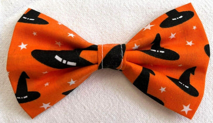 Handmade Charity Halloween Dog Bow and Bandana - Available in Multiple Sizes - Made in the UK