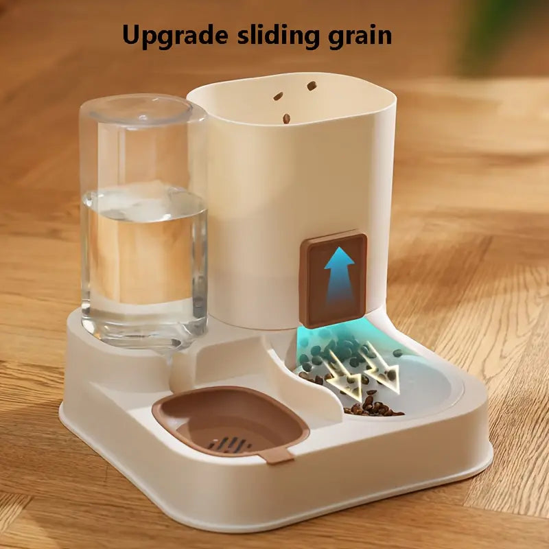 2-in-1 Automatic Pet Feeding and Water Dispenser for Cats and Dogs