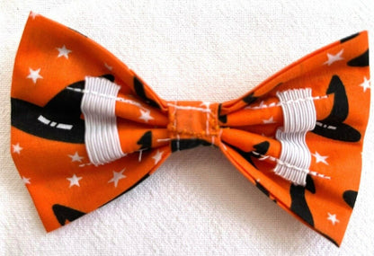 Handmade Charity Halloween Dog Bow and Bandana - Available in Multiple Sizes - Made in the UK