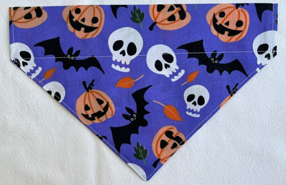 Handmade Charity Halloween Dog Bow and Bandana - Available in Multiple Sizes - Made in the UK