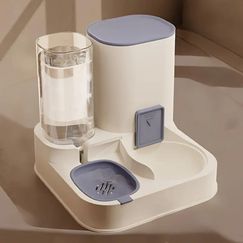2-in-1 Automatic Pet Feeding and Water Dispenser for Cats and Dogs